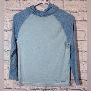 Patagonia Sky Blue Long Sleeve Shirt, sz 12